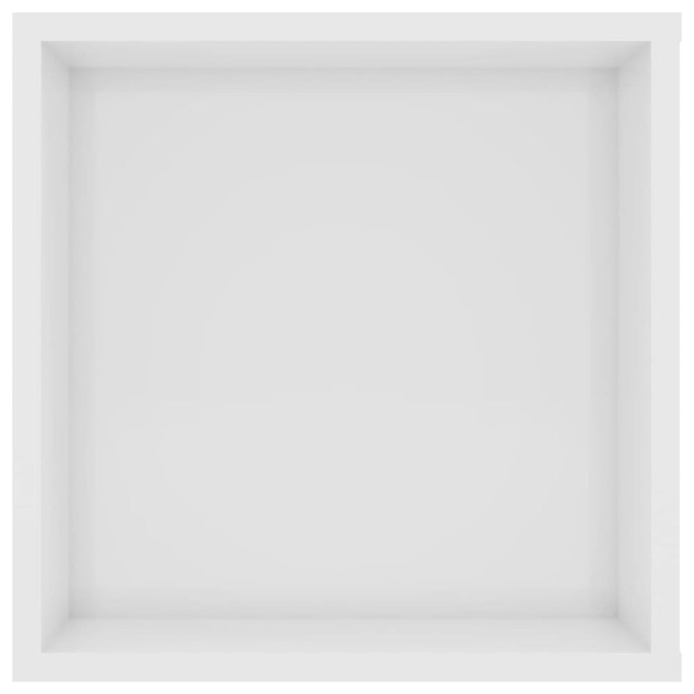 Tv-wandmeubel 102x35x35 cm spaanplaat hoogglans wit MeubelReus
