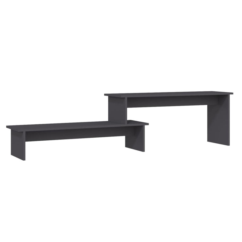 Tv-meubel 180x30x43 cm spaanplaat grijs MeubelReus