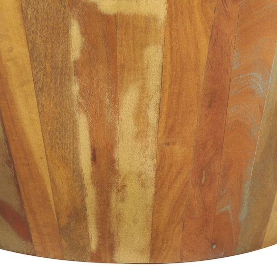 Salontafel Ø65x31 cm massief gerecycled hout MeubelReus