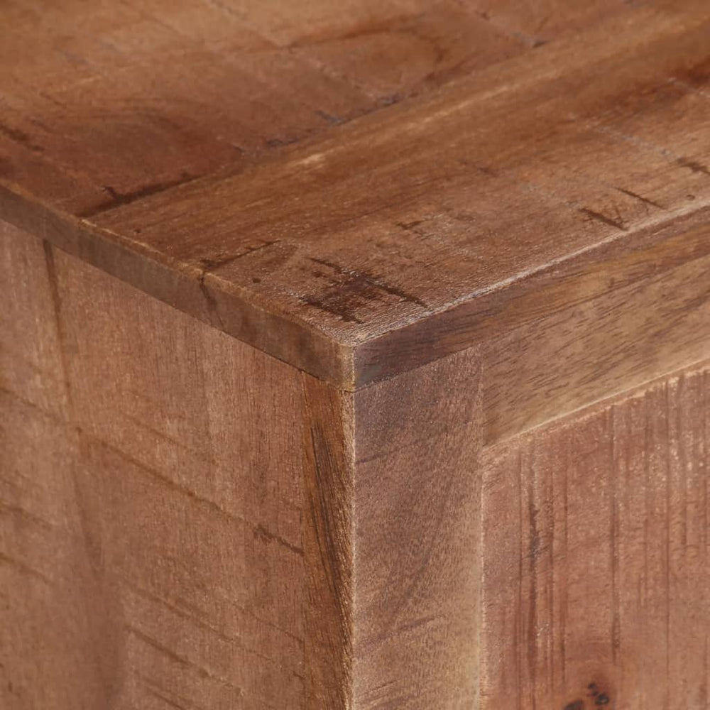 Tv-meubel 110x30x40 cm ruw mangohout MeubelReus