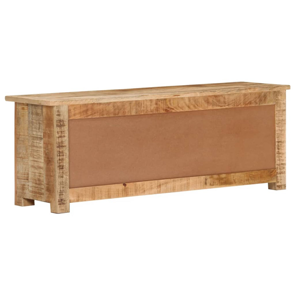 Tv-meubel 110x30x40 cm ruw mangohout MeubelReus