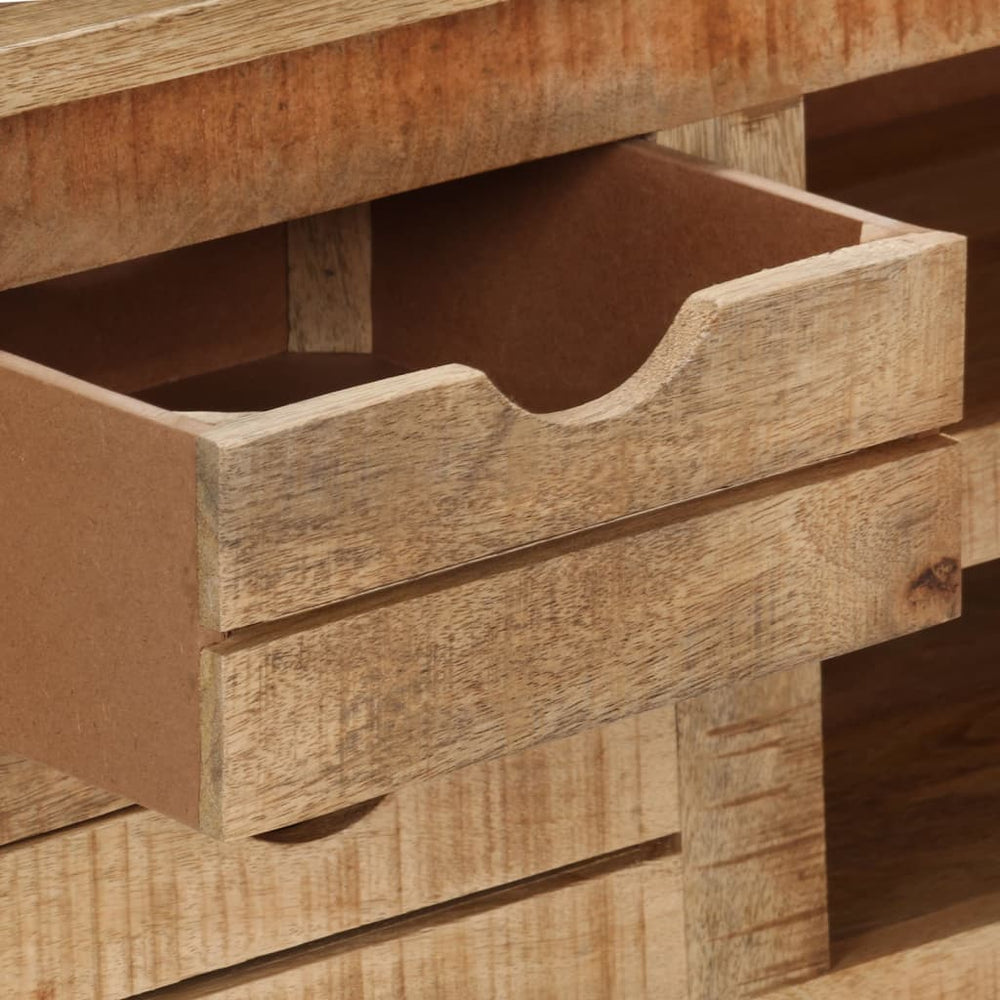 Tv-meubel 110x30x40 cm ruw mangohout MeubelReus
