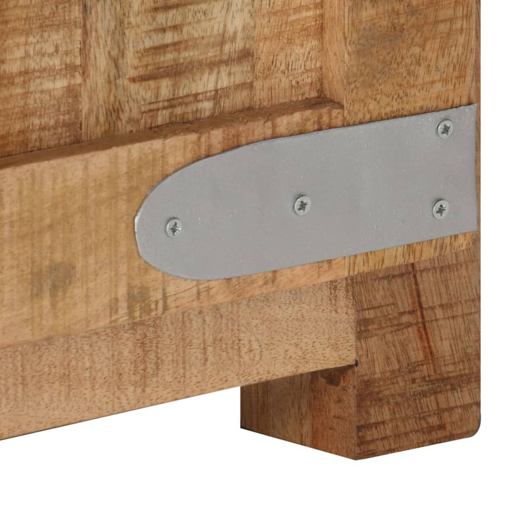 Tv-meubel 110x30x40 cm ruw mangohout MeubelReus