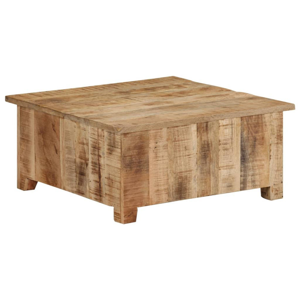 Salontafel 67x67x30 cm massief mangohout MeubelReus