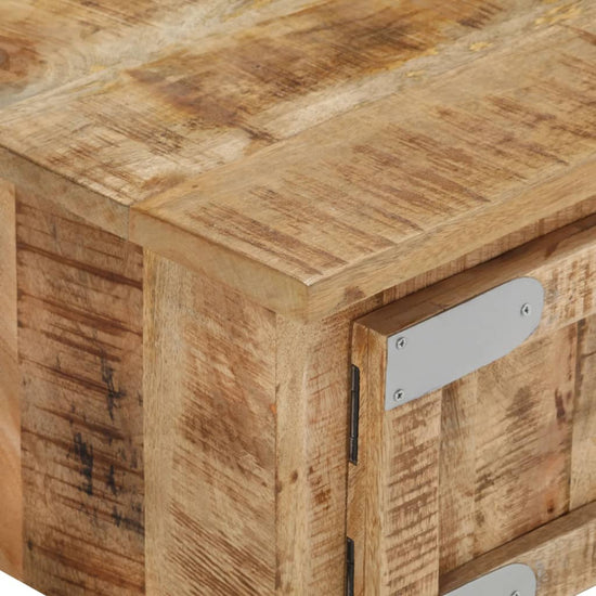 Salontafel 67x67x30 cm massief mangohout MeubelReus