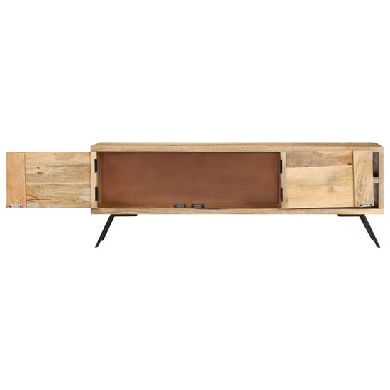 Tv-meubel 110x30x40 cm massief mangohout MeubelReus