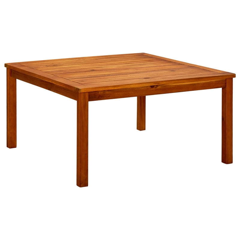 Tuintafel 85x85x45 cm massief acaciahout MeubelReus
