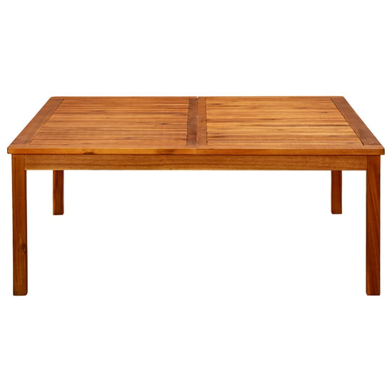 Tuintafel 110x110x45 cm massief acaciahout MeubelReus