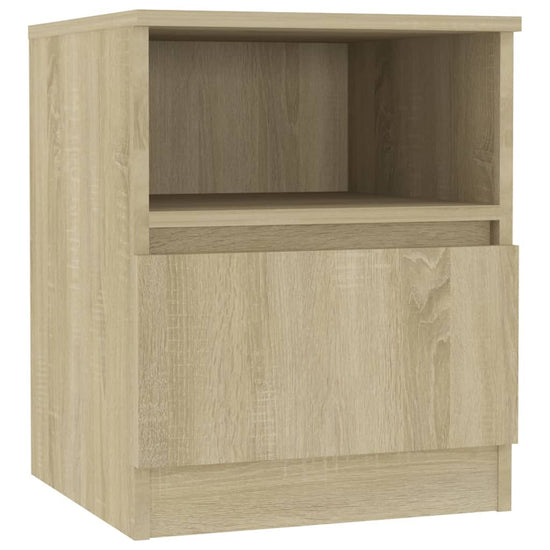 Nachtkastjes 2 st 40x40x50 cm spaanplaat sonoma eikenkleurig MeubelReus