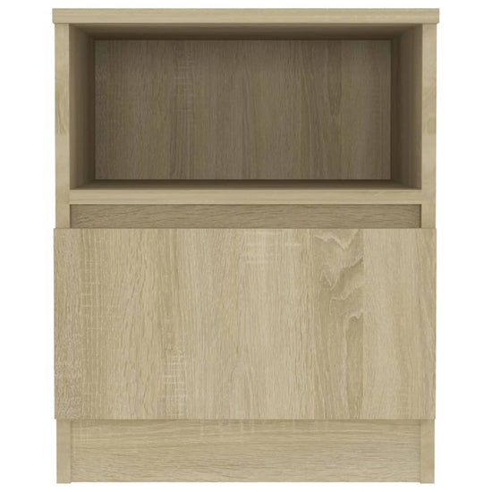 Nachtkastjes 2 st 40x40x50 cm spaanplaat sonoma eikenkleurig MeubelReus