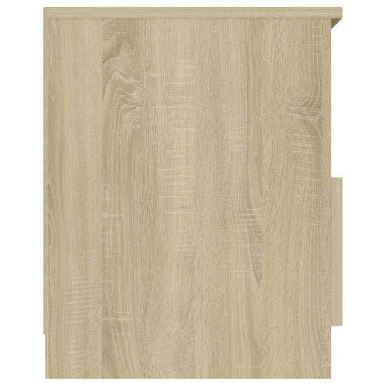 Nachtkastjes 2 st 40x40x50 cm spaanplaat sonoma eikenkleurig MeubelReus