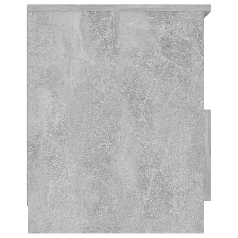 Nachtkastje 40x40x50 cm spaanplaat betongrijs MeubelReus