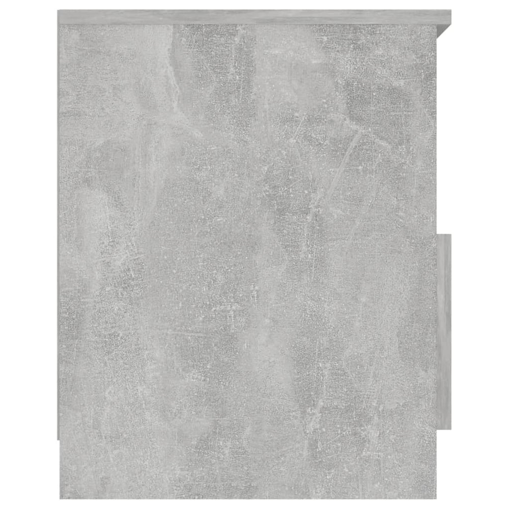 Nachtkastjes 2 st 40x40x50 cm spaanplaat betongrijs MeubelReus