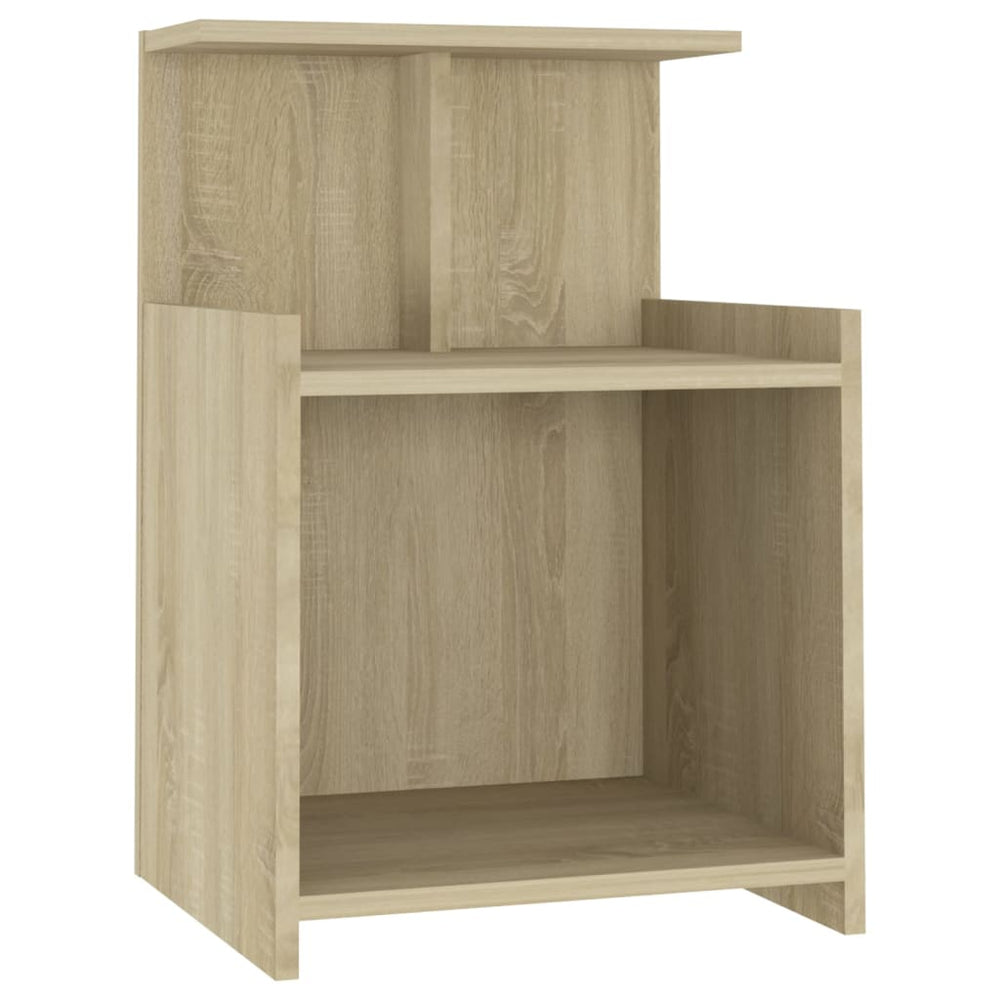 Nachtkastjes 2 st 40x35x60 cm spaanplaat sonoma eikenkleurig MeubelReus