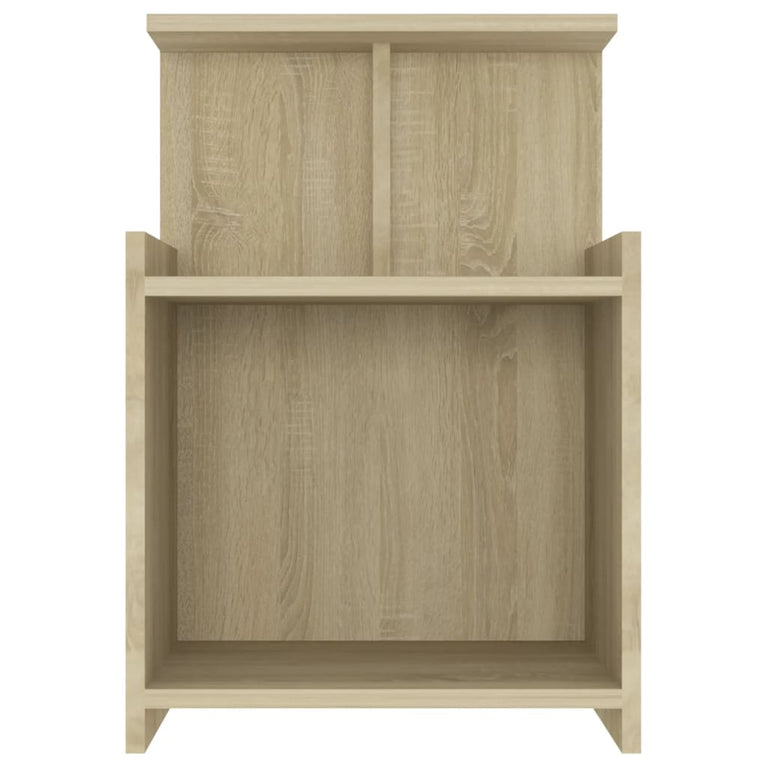 Nachtkastjes 2 st 40x35x60 cm spaanplaat sonoma eikenkleurig MeubelReus