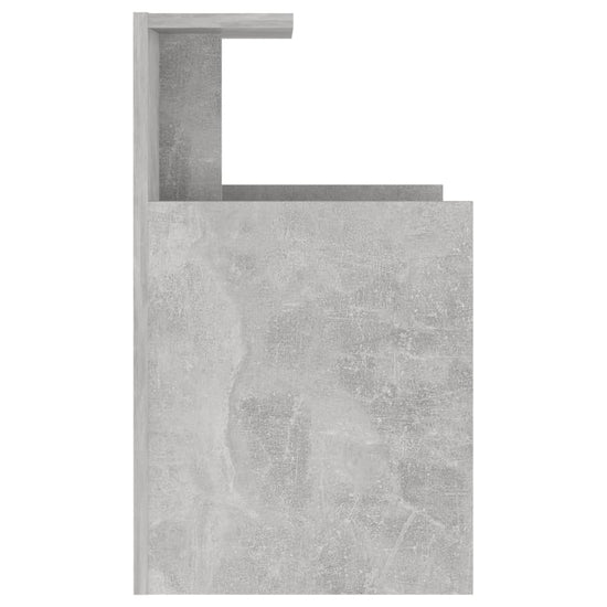 Nachtkastjes 2 st 40x35x60 cm spaanplaat betongrijs MeubelReus