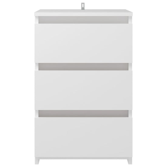 Nachtkastjes 2 st 40x35x62,5 cm spaanplaat wit MeubelReus