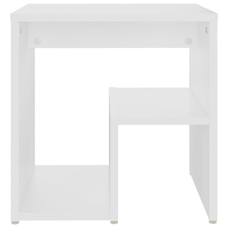 Nachtkastjes 2 st 40x30x40 cm spaanplaat wit MeubelReus