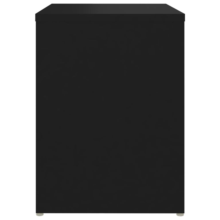 Nachtkastjes 2 st 40x30x40 cm spaanplaat zwart