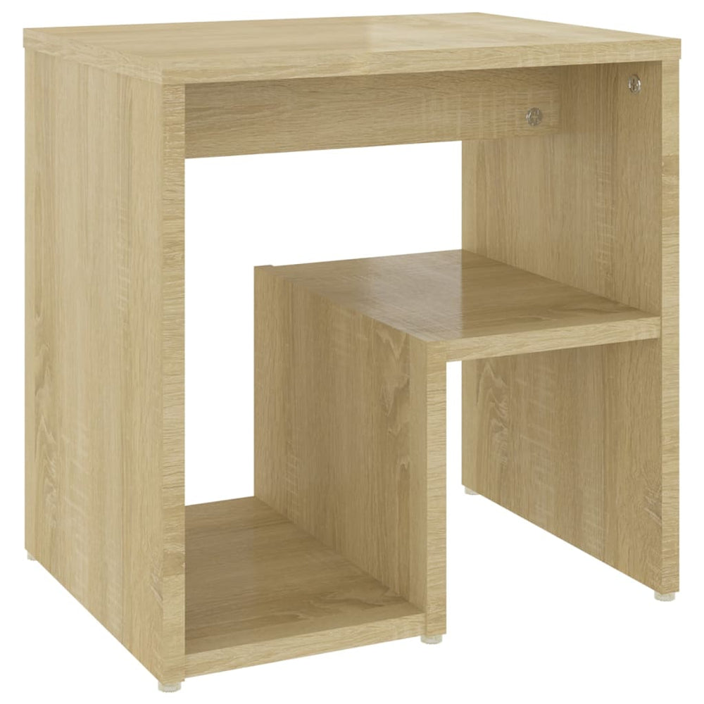 Nachtkastjes 2 st 40x30x40 cm spaanplaat sonoma eikenkleurig MeubelReus