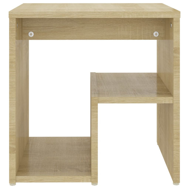 Nachtkastjes 2 st 40x30x40 cm spaanplaat sonoma eikenkleurig MeubelReus