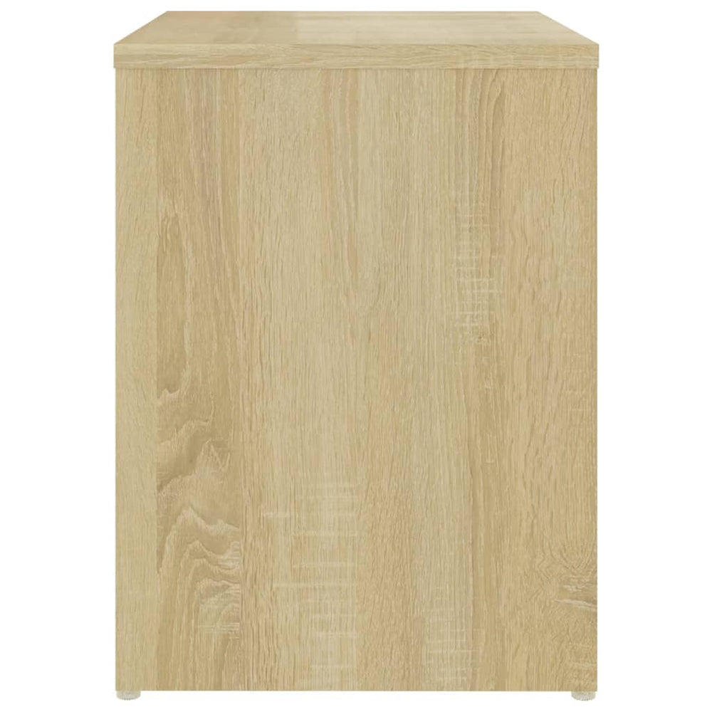 Nachtkastjes 2 st 40x30x40 cm spaanplaat sonoma eikenkleurig MeubelReus