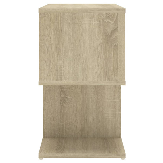 Nachtkastjes 2 st 50x30x51,5 cm spaanplaat sonoma eikenkleurig MeubelReus