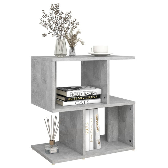 Nachtkastjes 2 st 50x30x51,5 cm spaanplaat betongrijs MeubelReus