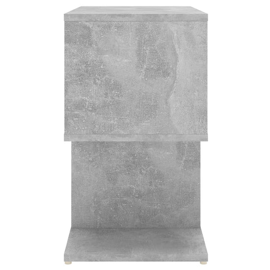 Nachtkastjes 2 st 50x30x51,5 cm spaanplaat betongrijs MeubelReus