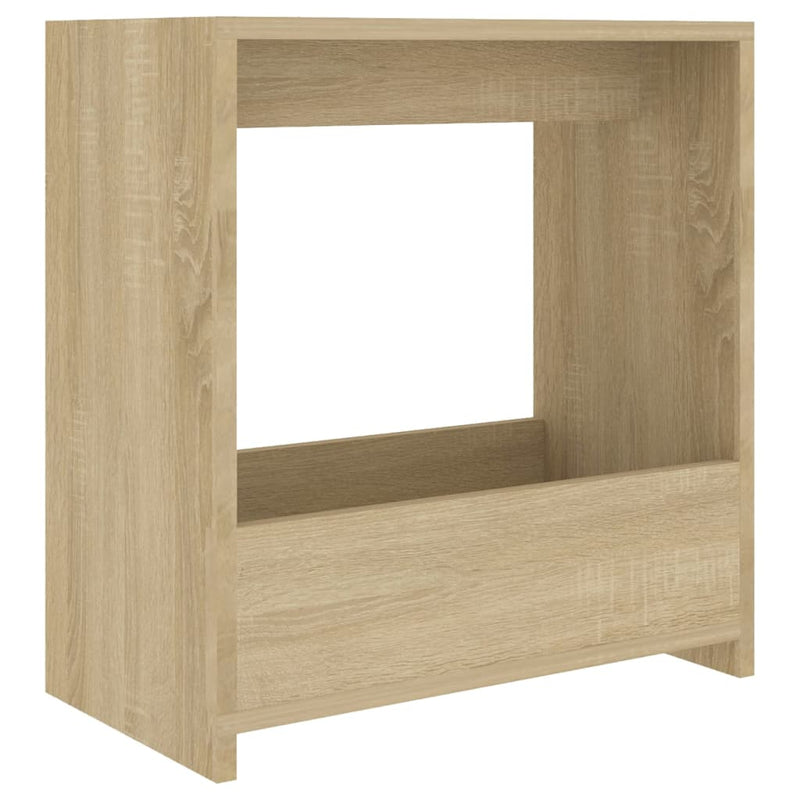 Bijzettafel 50x26x50 cm spaanplaat sonoma eikenkleurig MeubelReus