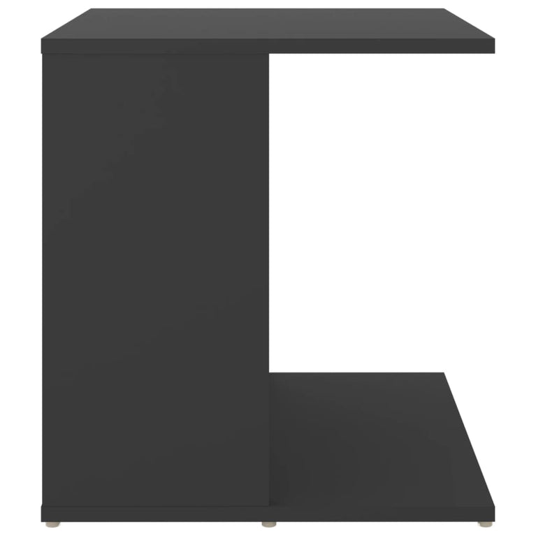 Bijzettafel 45x45x48 cm spaanplaat grijs MeubelReus