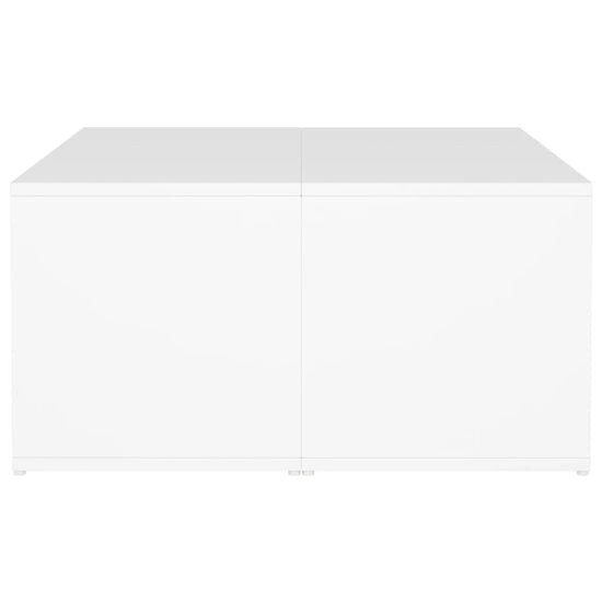 Salontafels 4 st 33x33x33 cm bewerkt hout wit MeubelReus