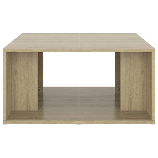 Salontafels 4 st 33x33x33 cm spaanplaat sonoma eikenkleurig MeubelReus