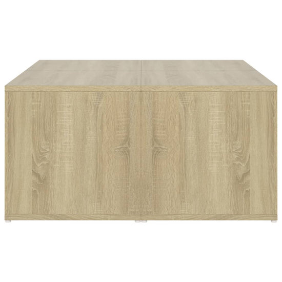 Salontafels 4 st 33x33x33 cm spaanplaat sonoma eikenkleurig MeubelReus