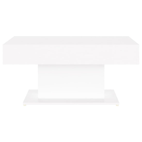 Salontafel 96x50x45 cm spaanplaat wit MeubelReus