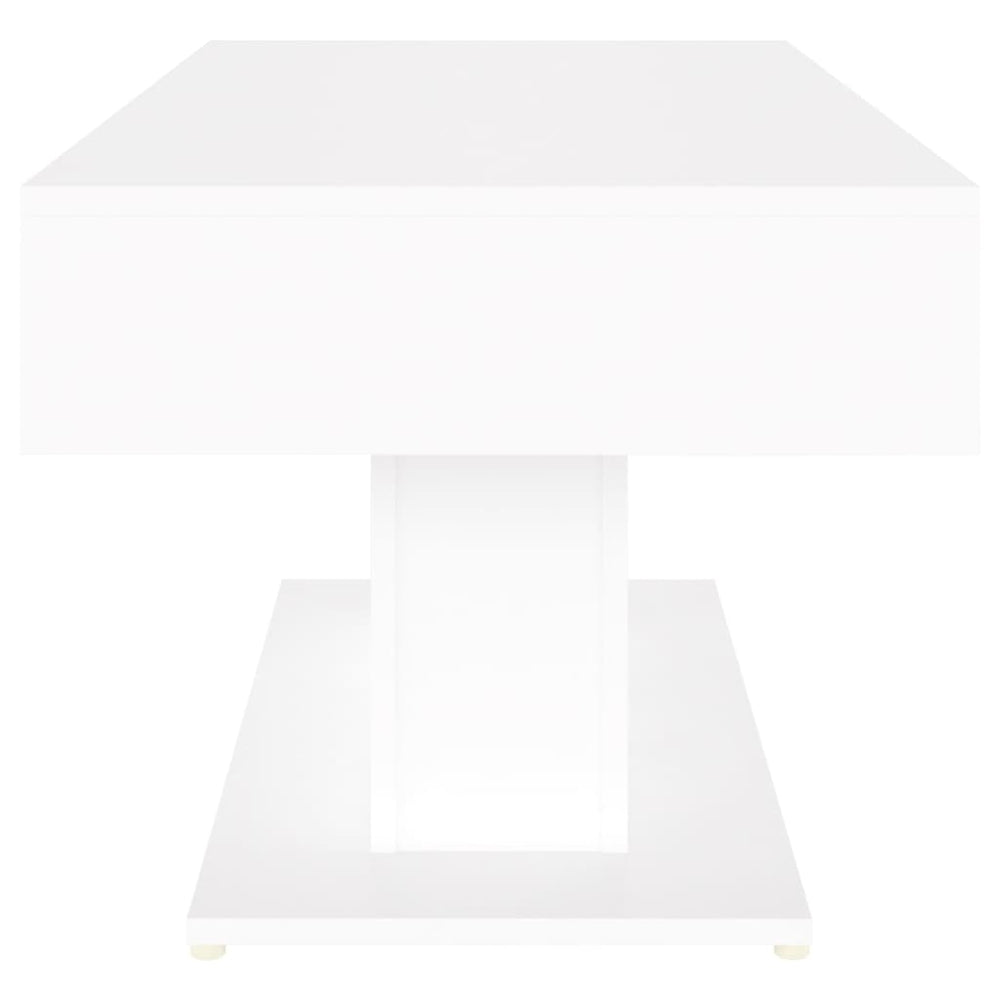 Salontafel 96x50x45 cm spaanplaat wit MeubelReus