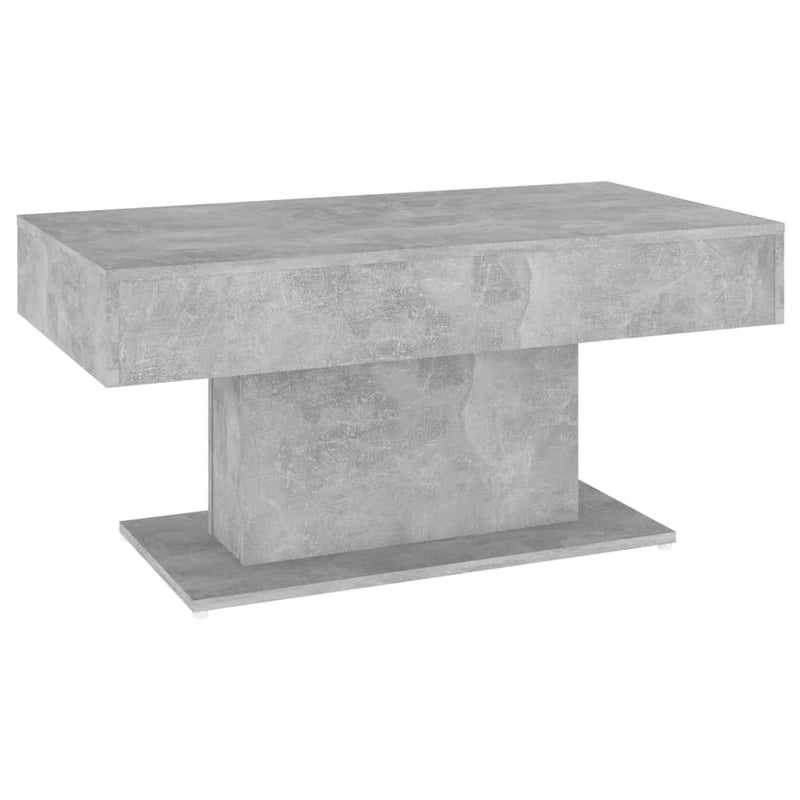 Salontafel 96x50x45 cm spaanplaat betongrijs