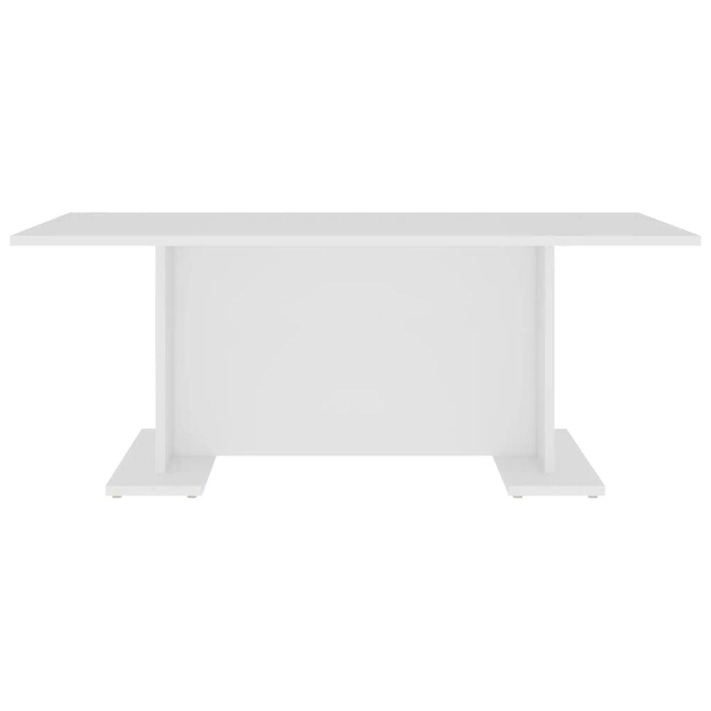 Salontafel 103,5x60x40 cm spaanplaat wit MeubelReus