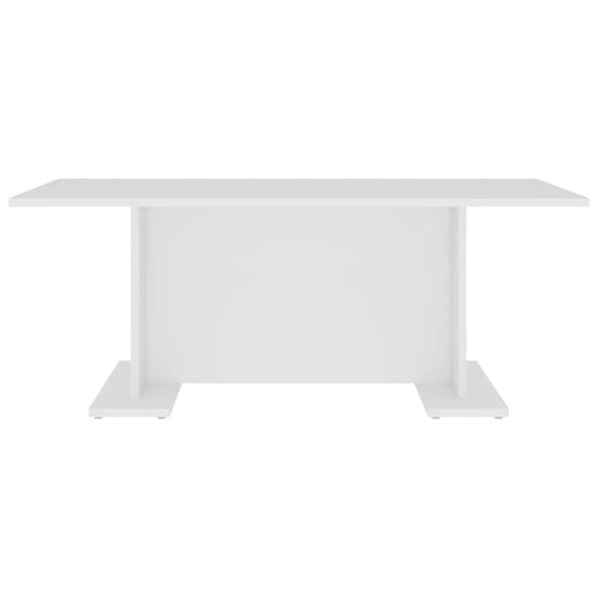 Salontafel 103,5x60x40 cm spaanplaat wit MeubelReus