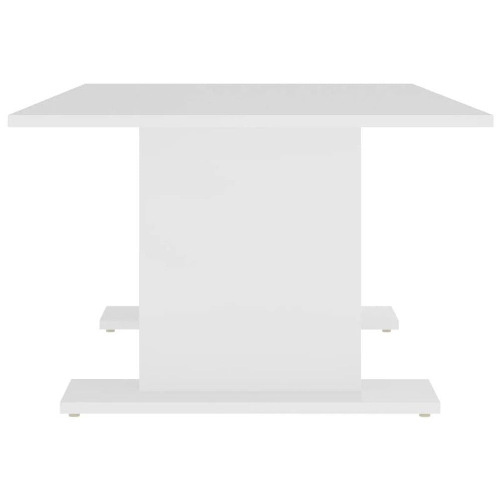 Salontafel 103,5x60x40 cm spaanplaat wit MeubelReus