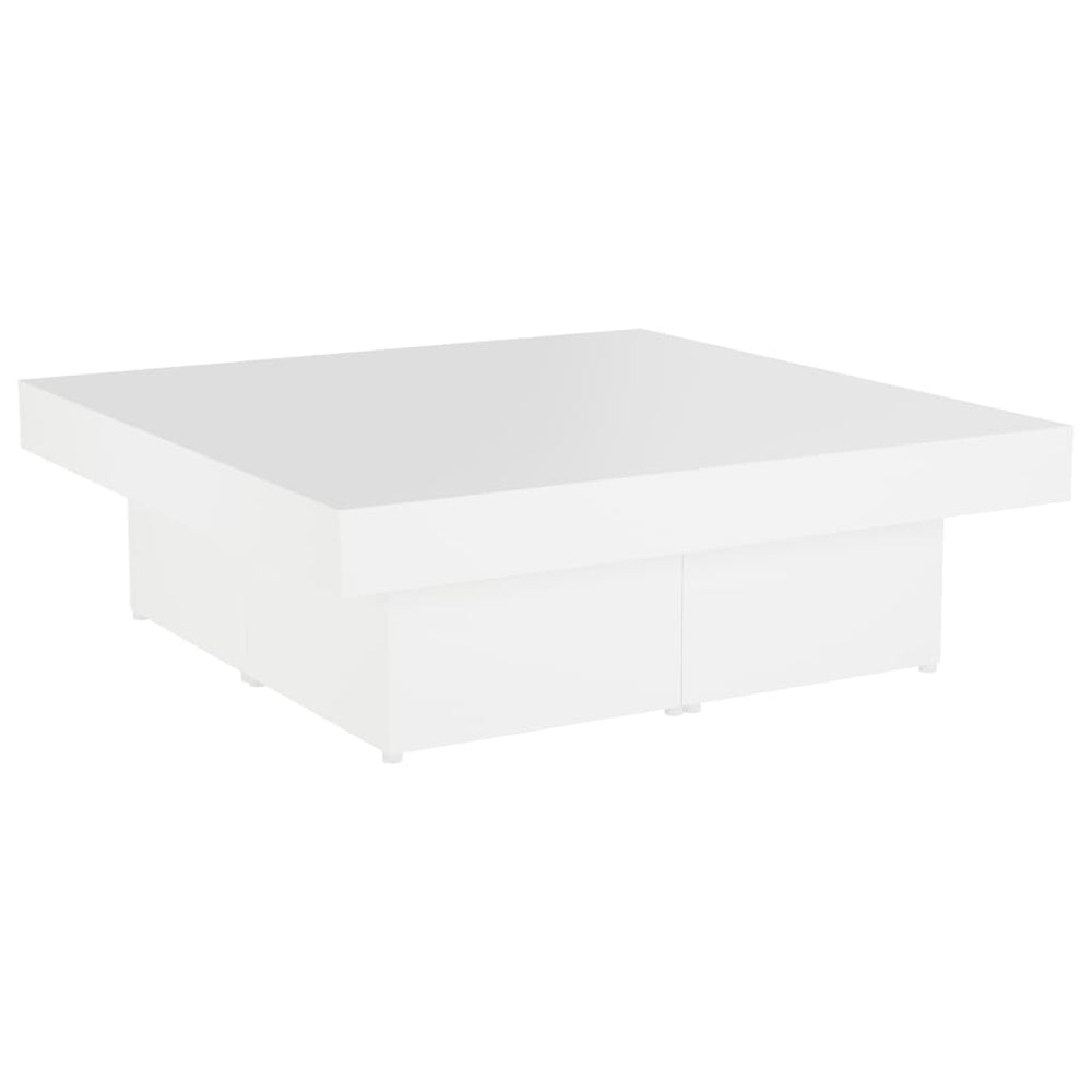 Salontafel 90x90x28 cm spaanplaat wit MeubelReus