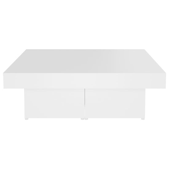 Salontafel 90x90x28 cm spaanplaat wit MeubelReus