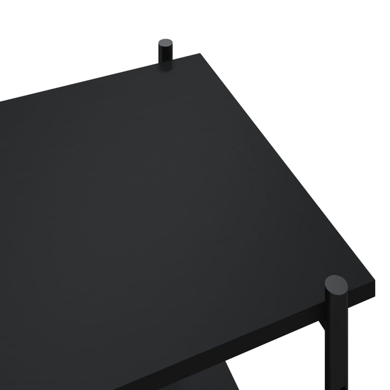 Opbergrek 5-laags 80x40x163 cm zwart MeubelReus