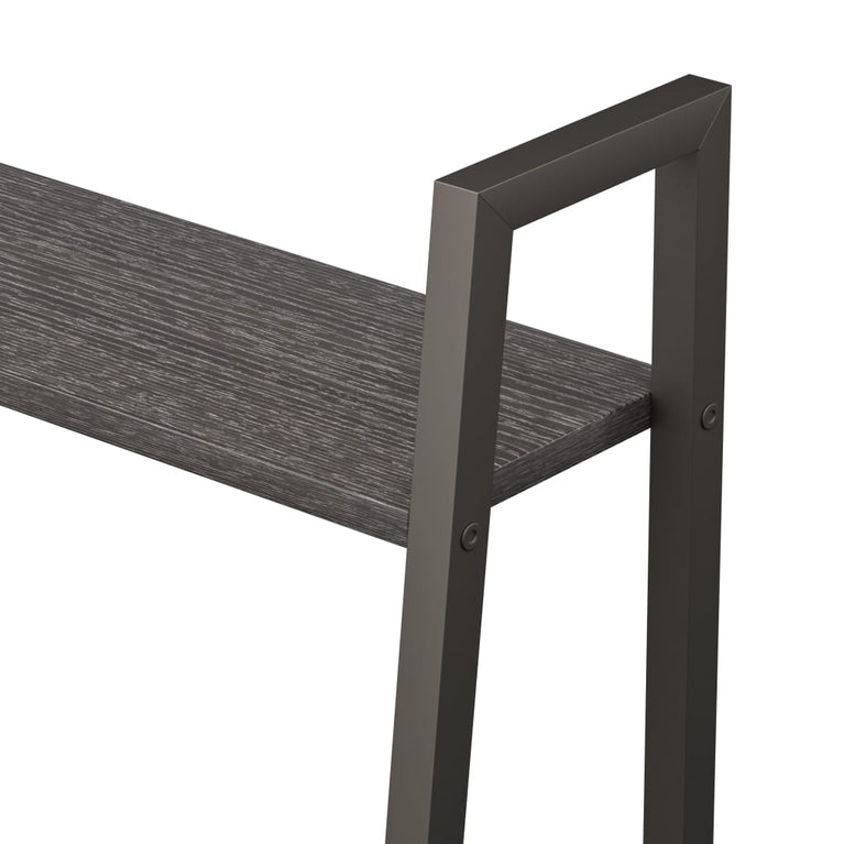 Opbergmeubel met 4 schappen 56x35x140 cm zwart MeubelReus