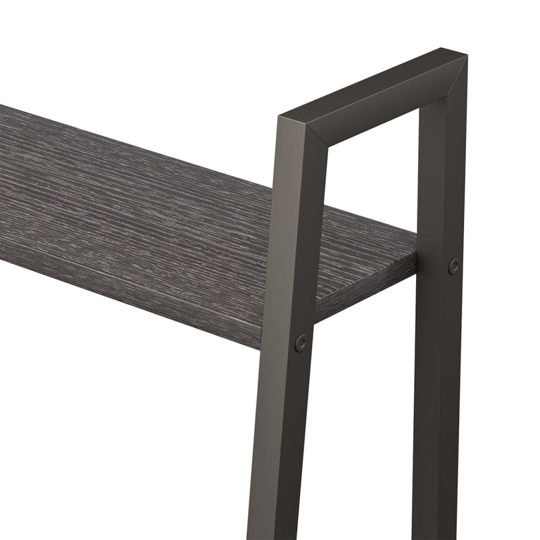 Opbergmeubel met 5 lagen 56x35x174 cm zwart