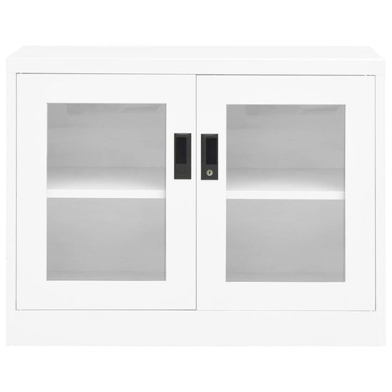 Kantoorkast 90x40x70 cm staal wit MeubelReus