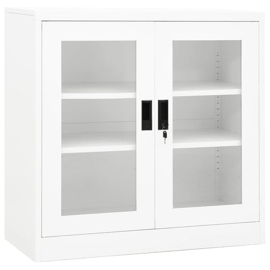 Kantoorkast 90x40x90 cm staal wit MeubelReus