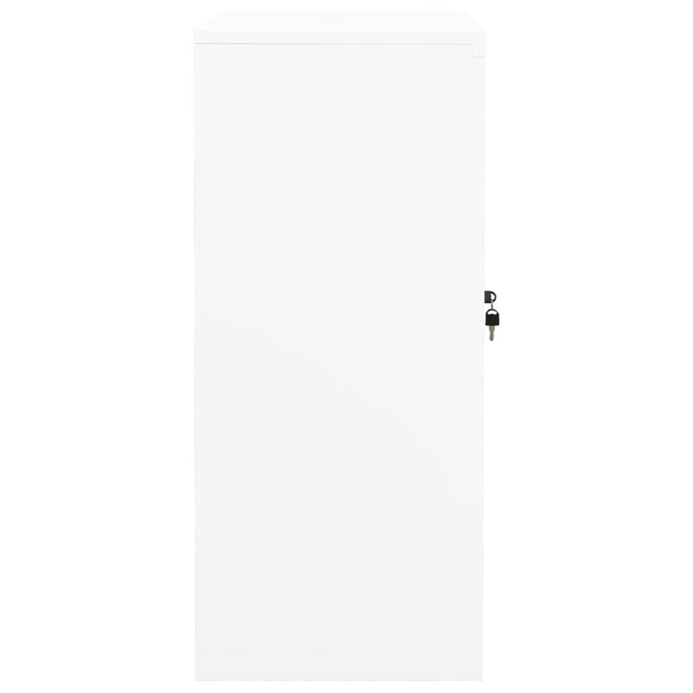Kantoorkast 90x40x90 cm staal wit MeubelReus
