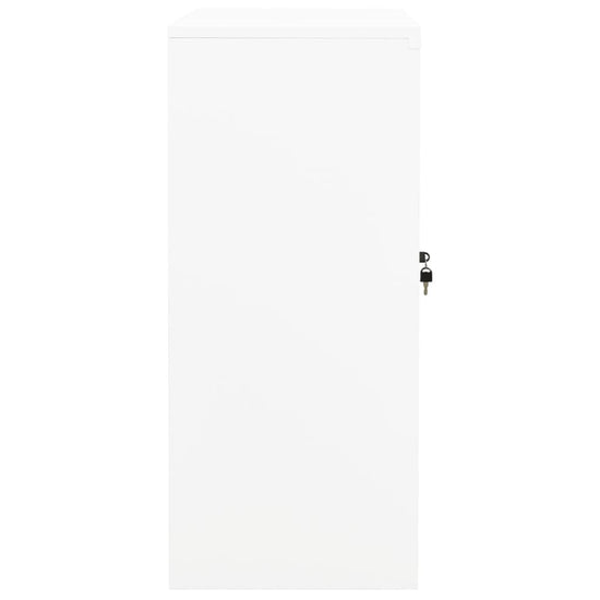 Kantoorkast 90x40x90 cm staal wit MeubelReus