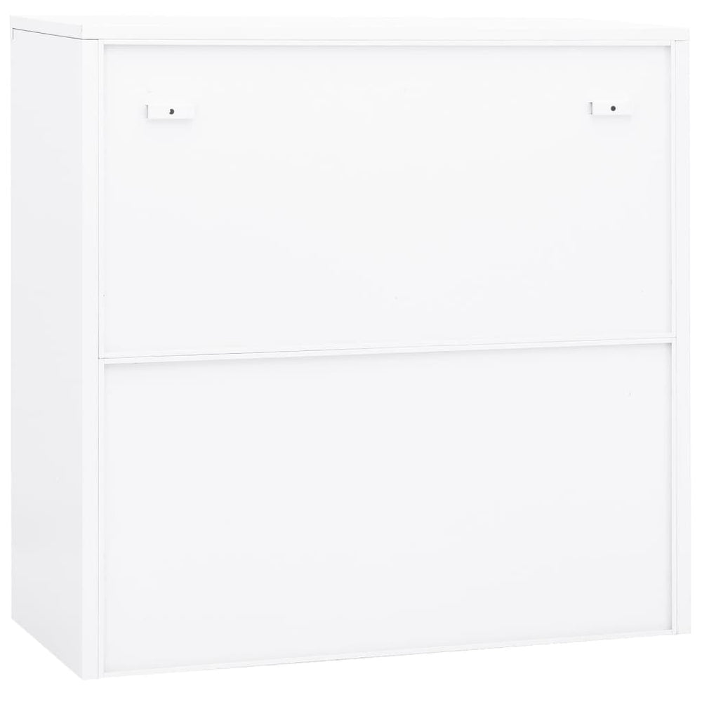 Kantoorkast 90x40x90 cm staal wit MeubelReus